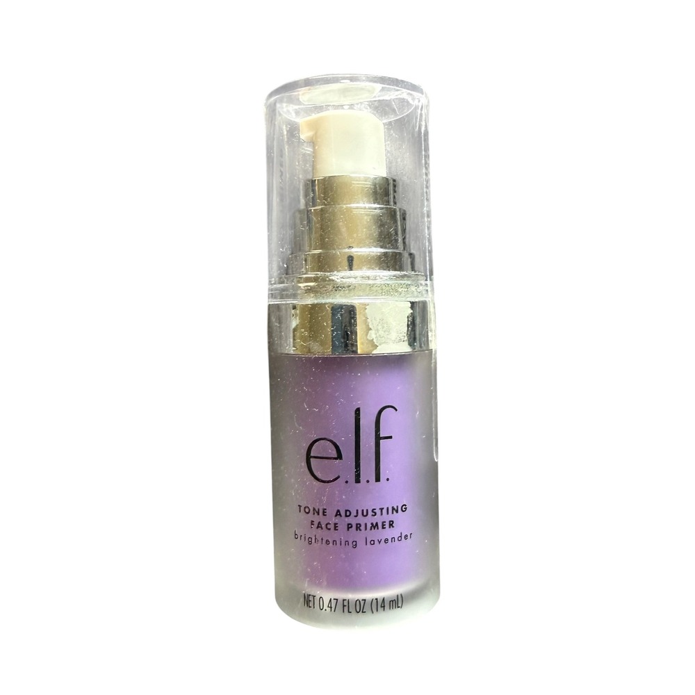 e.l.f. Tone Adjusting Face Primer Women 0.47oz Lavender New Brightening 83403